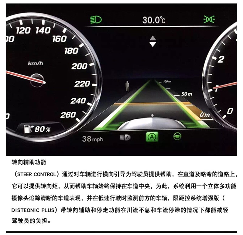 成都奔驰新e300l级改装23p驾驶辅助系统原厂e3200l增强版