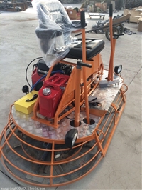 驾驶感舒服的座驾式电动抹光机 工作时的好伙伴