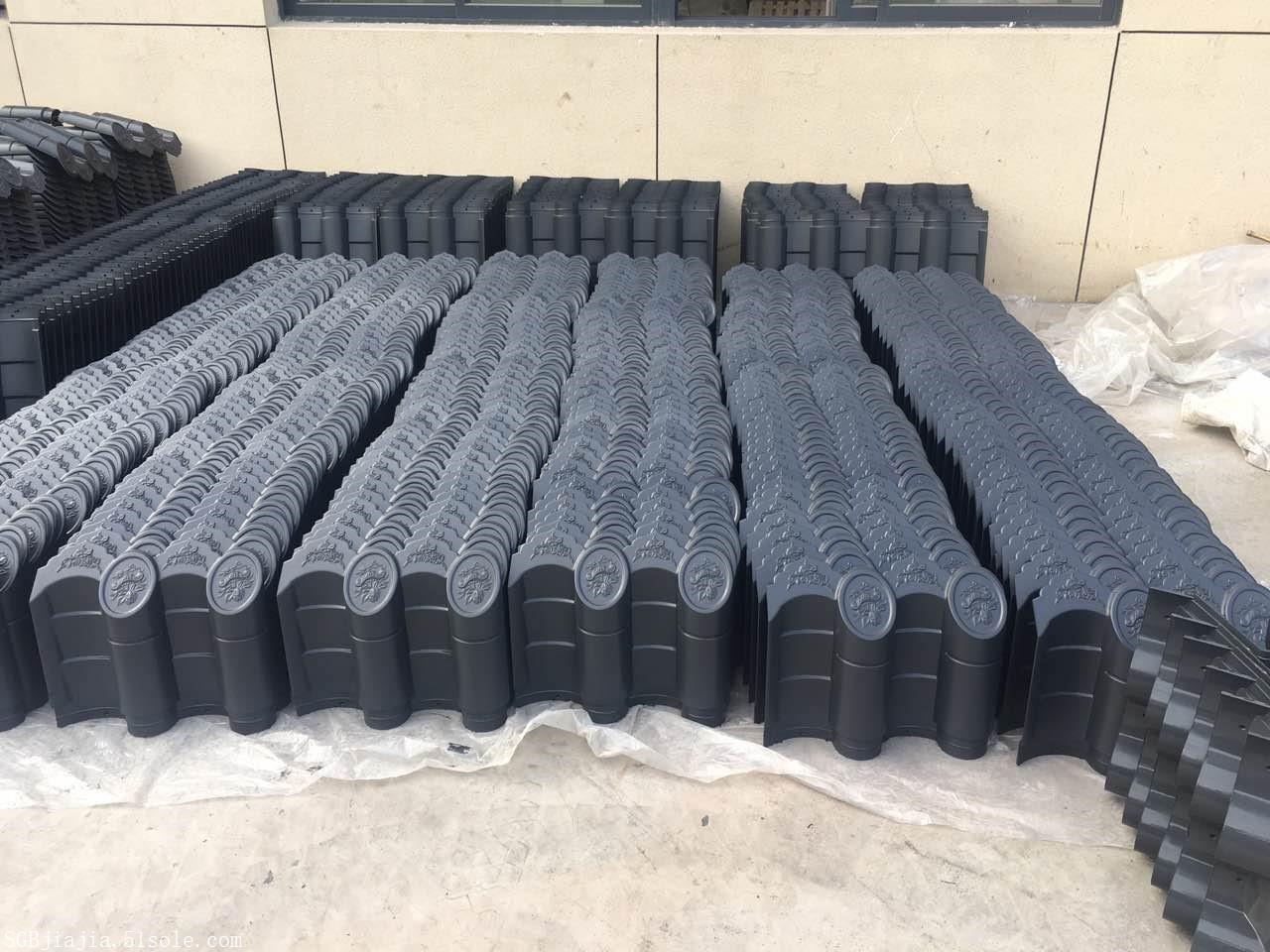 丽水仿古瓦彩陶瓦高分子屋面瓦厂家报价