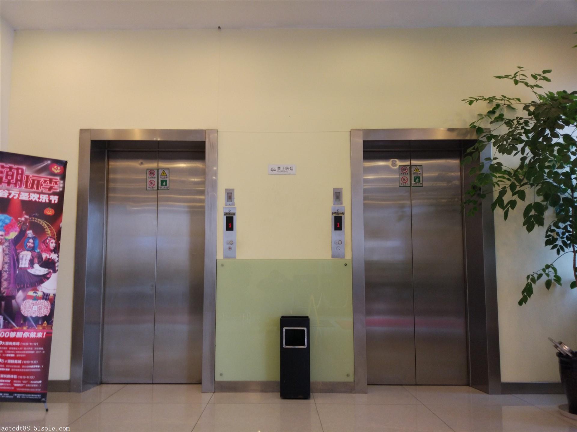 酒店乘客电梯800kg aolida无机房曳引式电梯公司