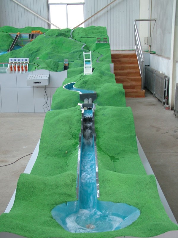 土石坝模型制作图片